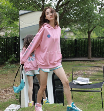 Vgnore #1 Hoodie Coral Pink